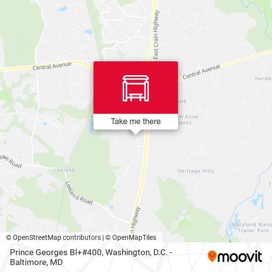 Prince Georges Bl+#400 map
