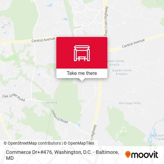 Commerce Dr+#476 map