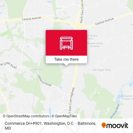 Commerce Dr+#901 map