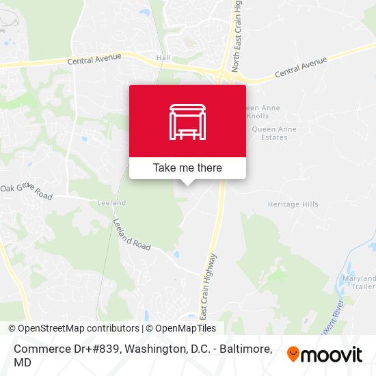Commerce Dr+#839 map