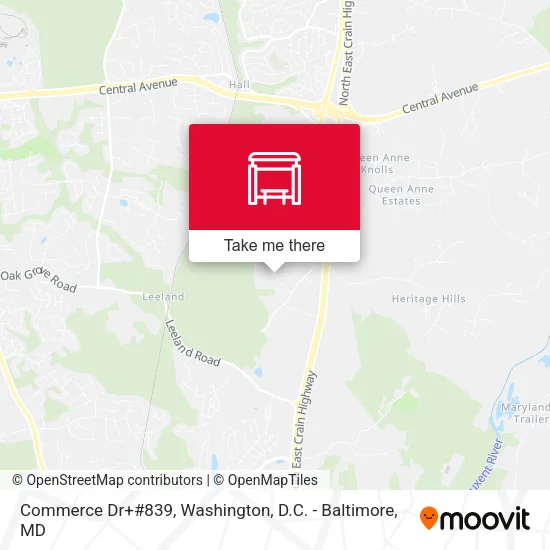 Commerce Dr+#839 map