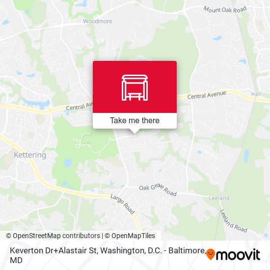 Keverton Dr+Alastair St map