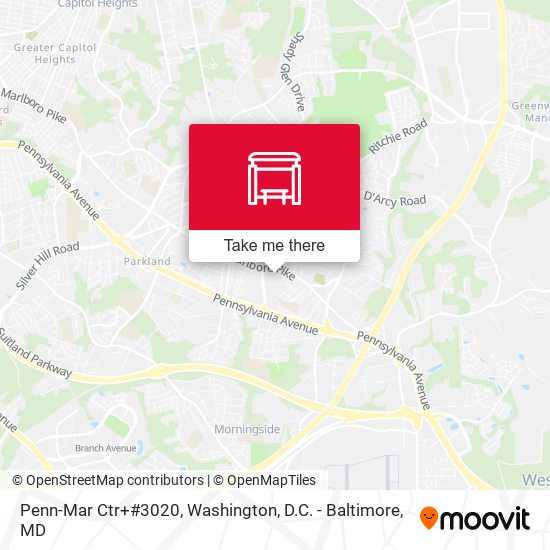 Penn-Mar Ctr+#3020 map
