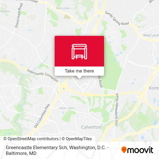 Greencastle Elementary Sch map