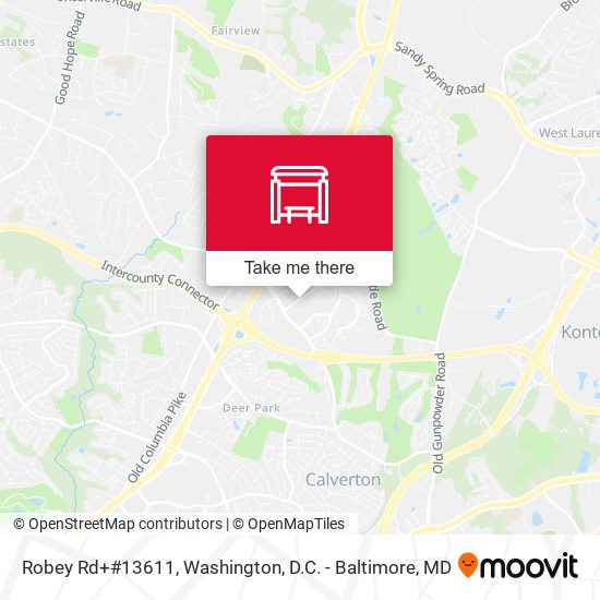 Robey Rd+#13611 map