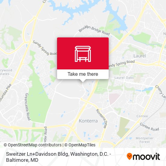 Sweitzer Ln+Davidson Bldg map