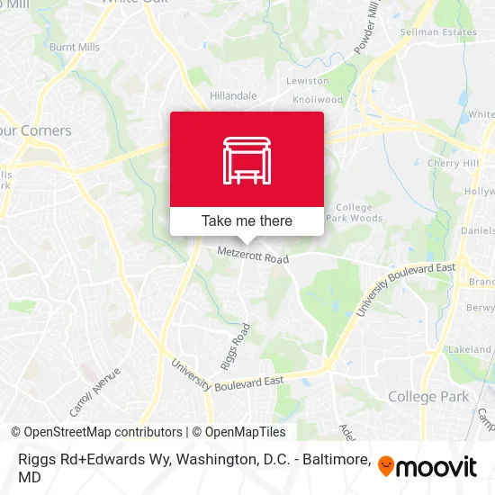 Riggs Rd+Edwards Wy map