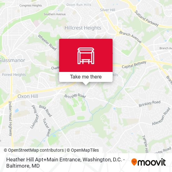 Mapa de Heather Hill Apt+Main Entrance