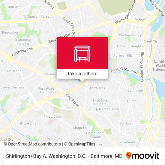 Shirlington+Bay A map