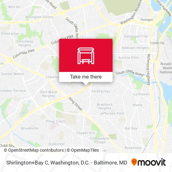 Shirlington+Bay C map