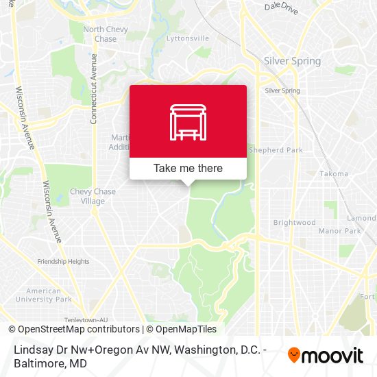 Lindsay Dr Nw+Oregon Av NW map