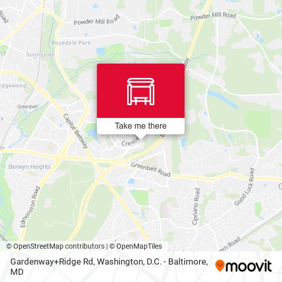 Gardenway+Ridge Rd map