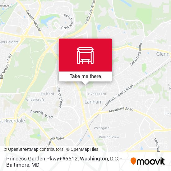 Princess Garden Pkwy+#6512 map