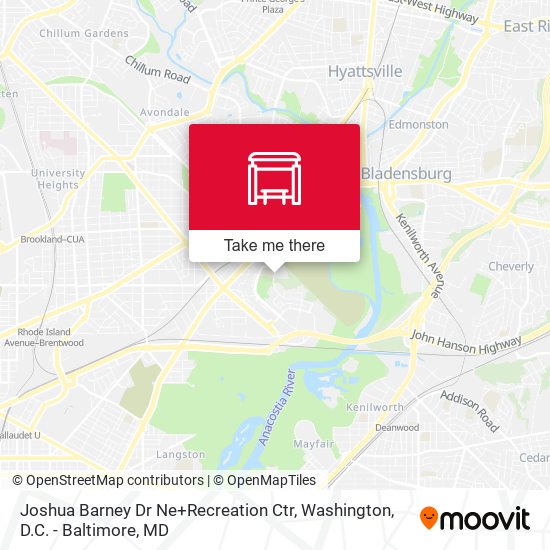 Joshua Barney Dr Ne+Recreation Ctr map