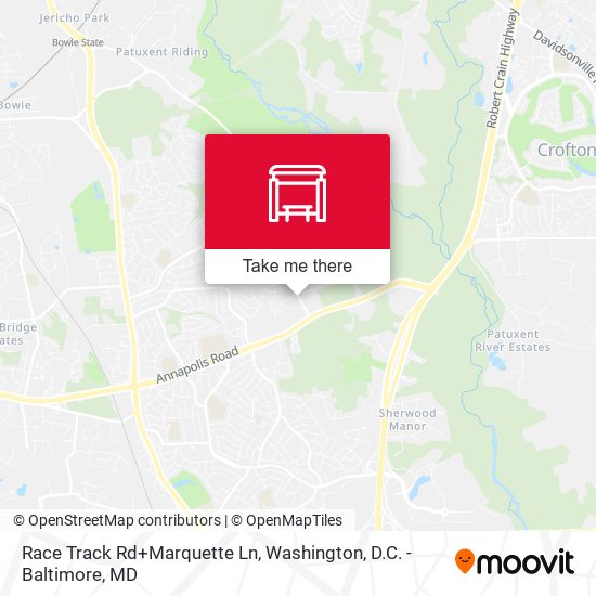 Mapa de Race Track Rd+Marquette Ln