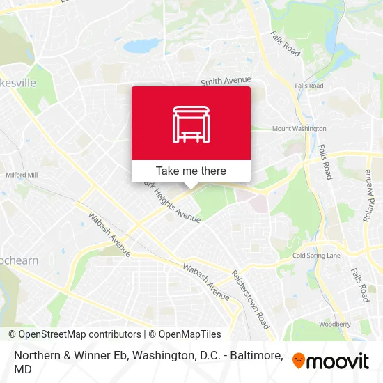 Northern & Winner Eb map