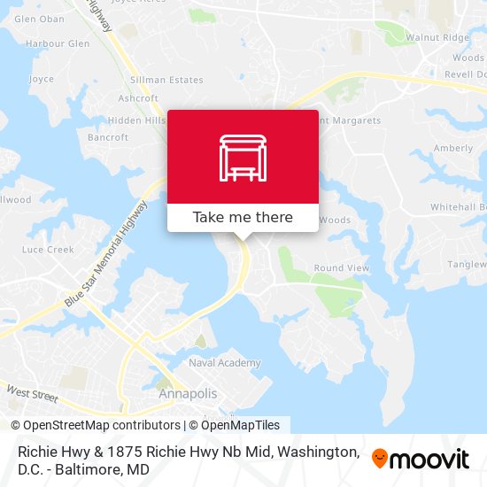 Mapa de Richie Hwy & 1875 Richie Hwy Nb Mid