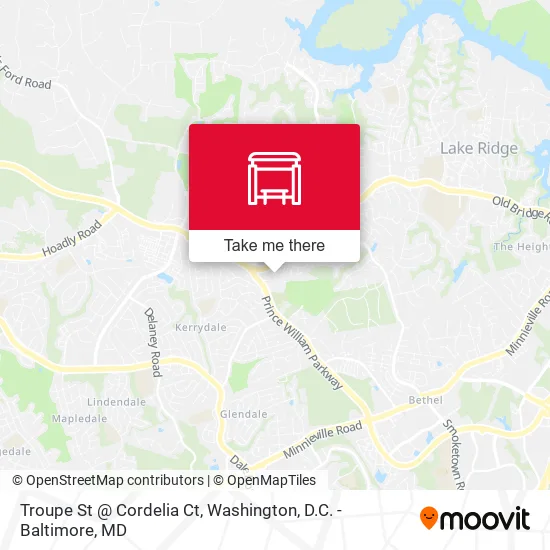 Troupe St @ Cordelia Ct map