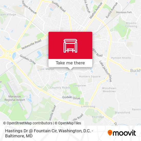 Hastings Dr @ Fountain Cir map
