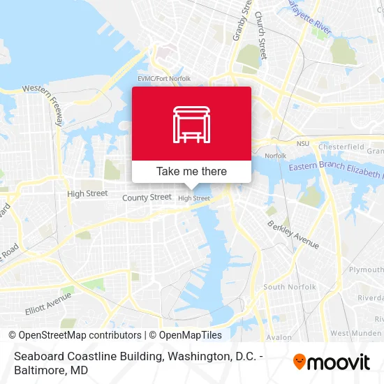 Seaboard Coastline Building map
