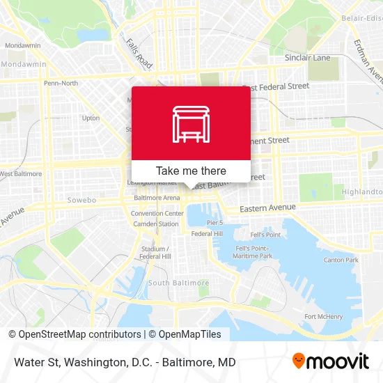 Water St map