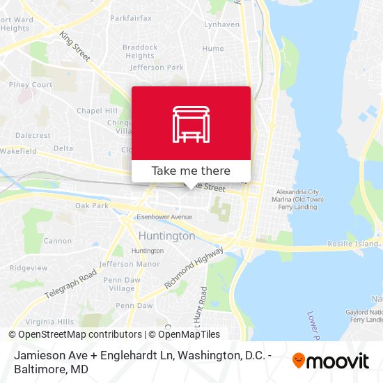 Mapa de Jamieson Ave + Englehardt Ln