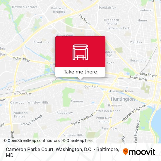 Cameron Parke Court map