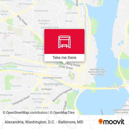 Alexandria map