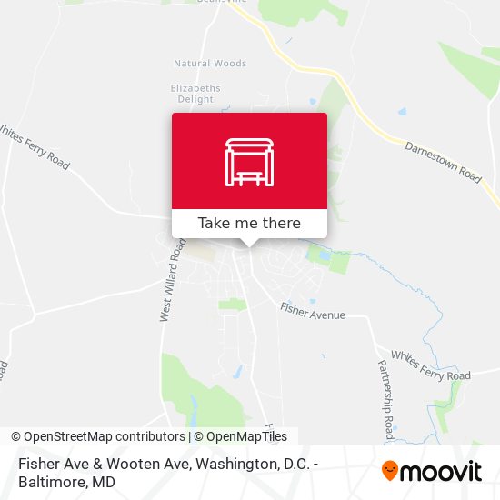 Mapa de Fisher Ave & Wooten Ave
