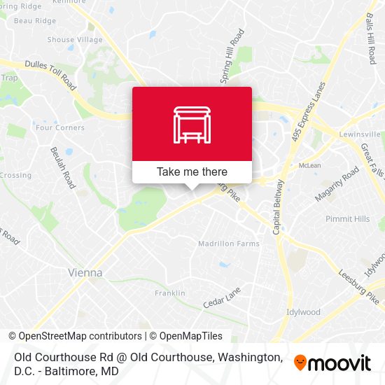 Old Courthouse Rd @ Old Courthouse map