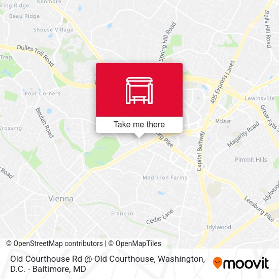Old Courthouse Rd @ Old Courthouse map