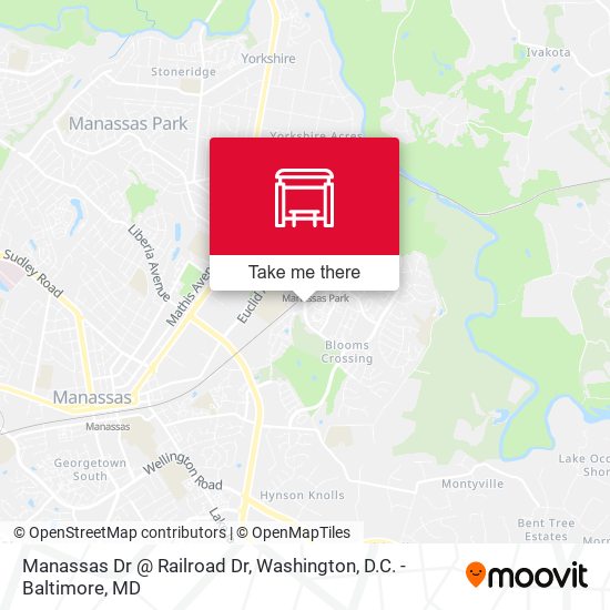 Manassas Dr @ Railroad Dr map