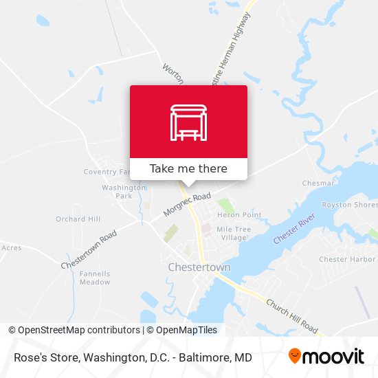 Mapa de Rose's Store