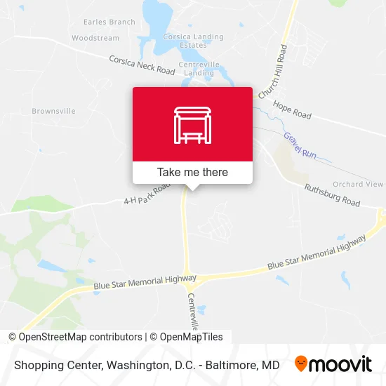 Shopping Center map
