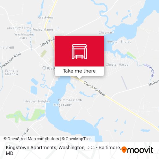 Kingstown Apartments map