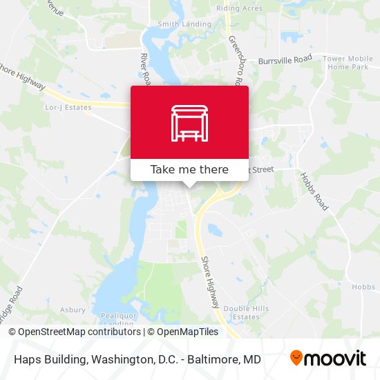 Mapa de Haps Building