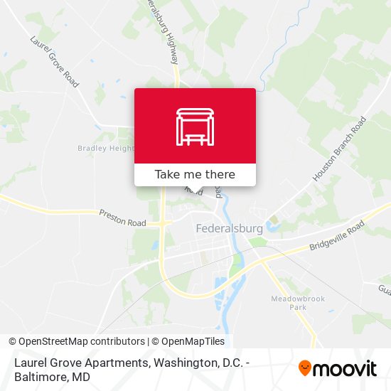 Mapa de Laurel Grove Apartments