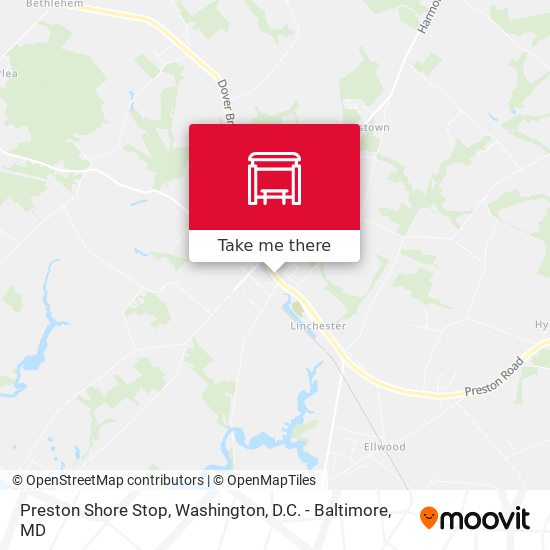 Mapa de Preston Shore Stop