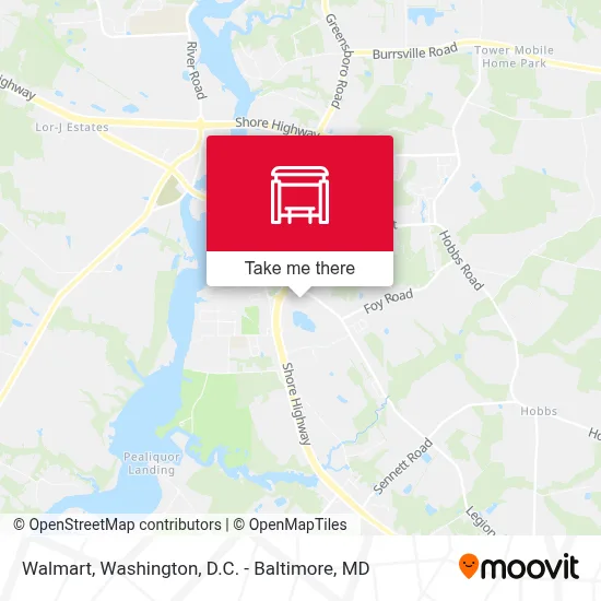 Walmart map