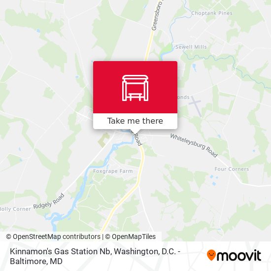 Kinnamon's Gas Station Nb map
