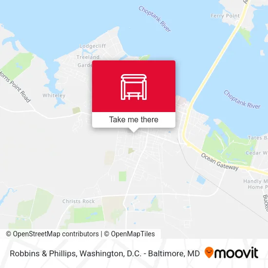 Robbins & Phillips map