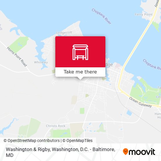 Mapa de Washington & Rigby