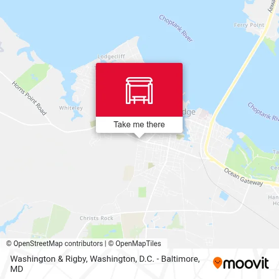Washington & Rigby map