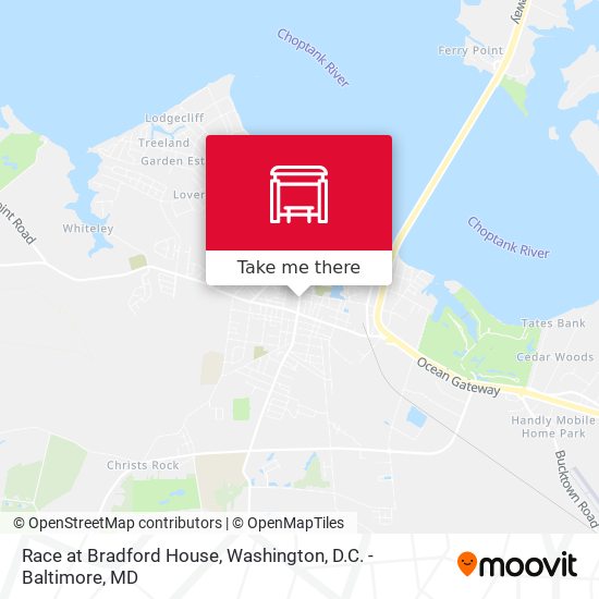Mapa de Race at Bradford House