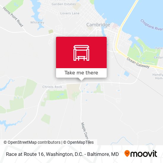 Mapa de Race at Route 16