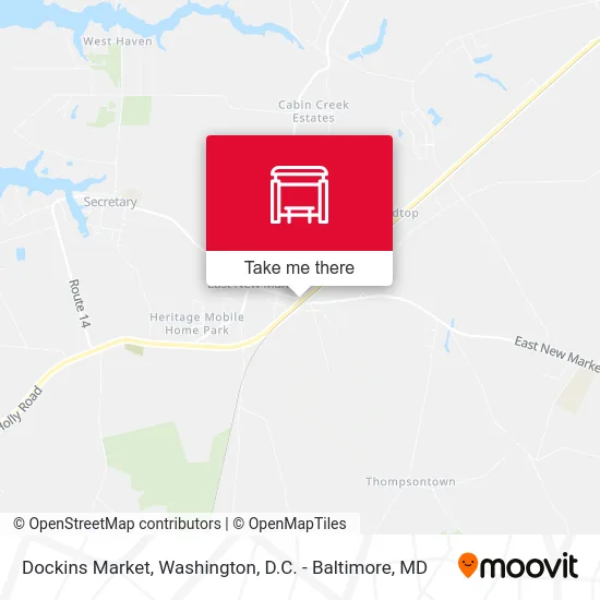 Dockins Market map