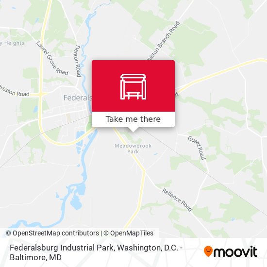 Federalsburg Industrial Park map