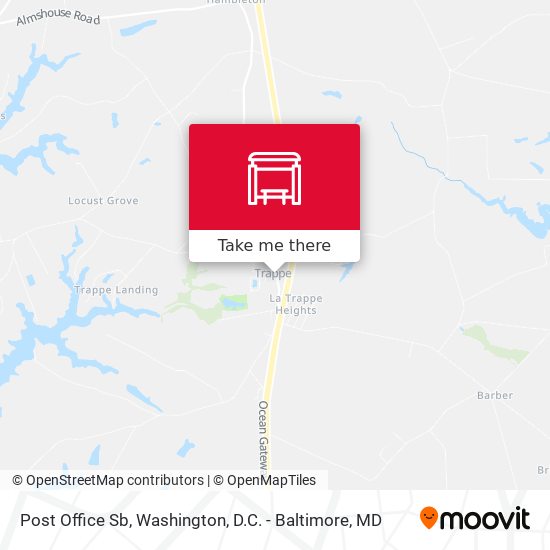 Mapa de Post Office Sb