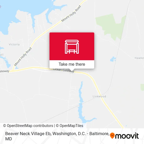 Beaver Neck Village Eb map