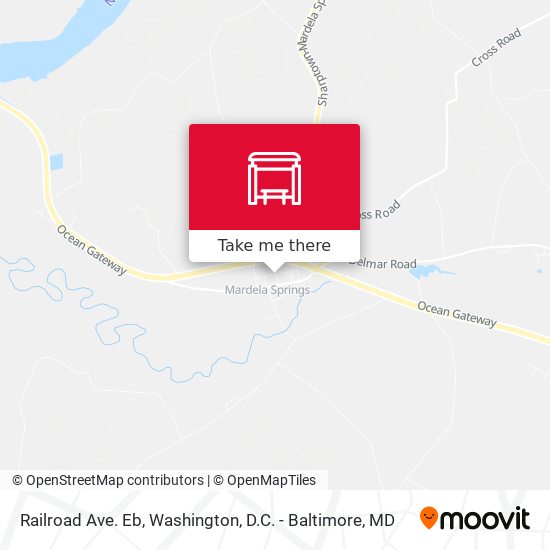 Railroad Ave. Eb map